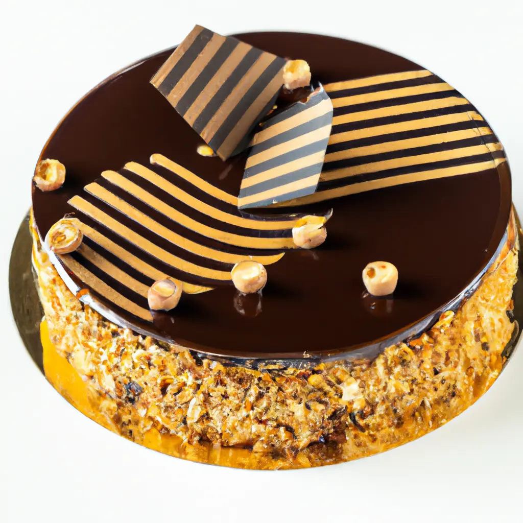 Hazelnut Praline Pull-Me Cake