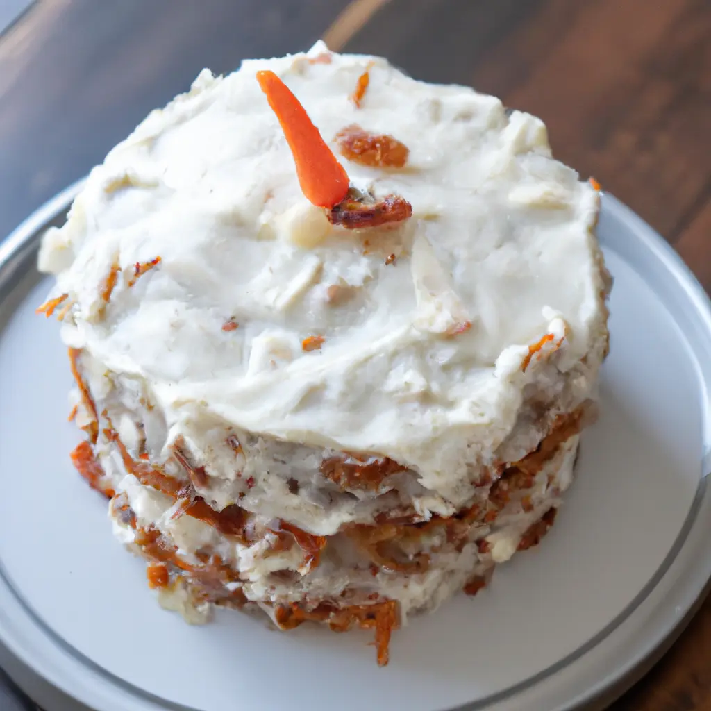 Honey Almond Carrot Cake