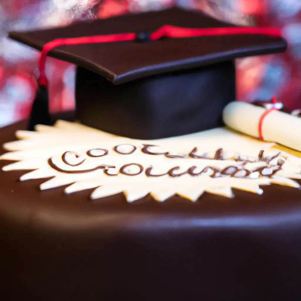 Milestone Celebration Graduation Cake