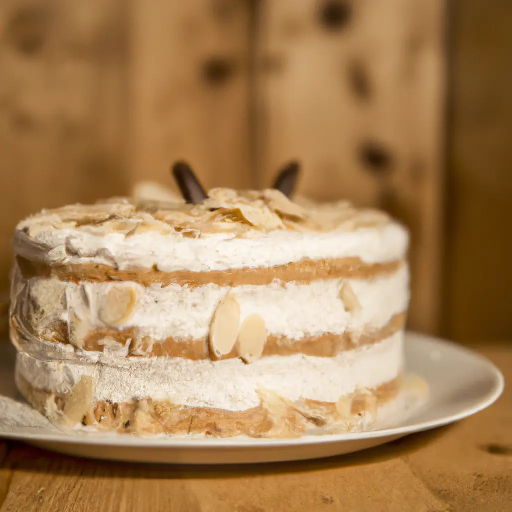 Vanilla Bean and Almond Harmony Cake
